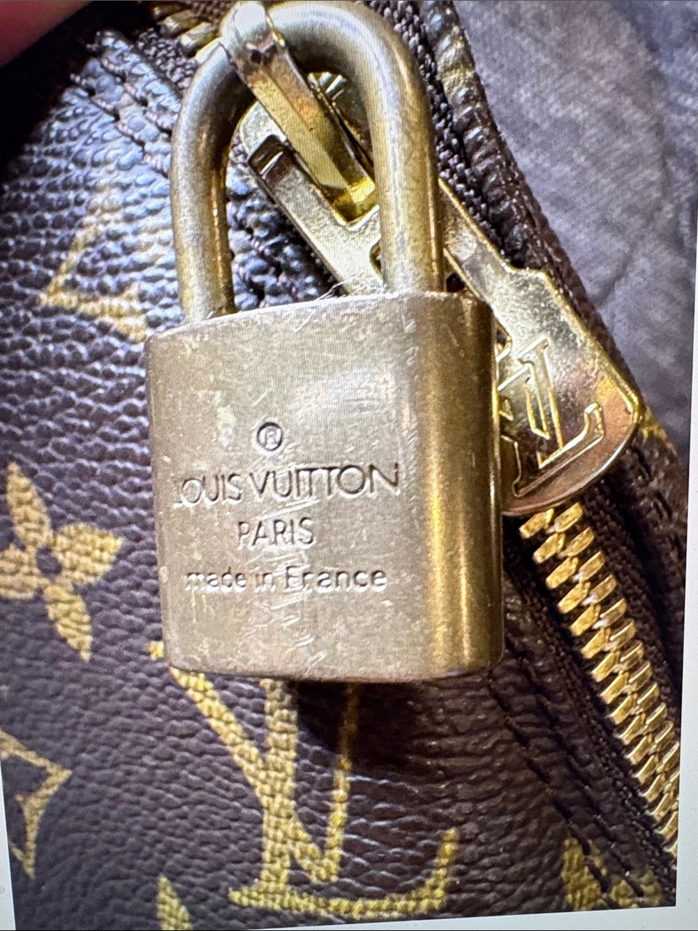 Louis Vuitton Alma Monogram Canvas Satchel Bag with COA - Picture 16 of 16